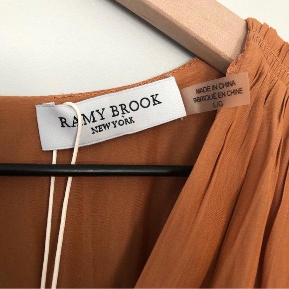 Ramy Brook Hayley Drawstring Dress Size Large - Picture 7 of 10